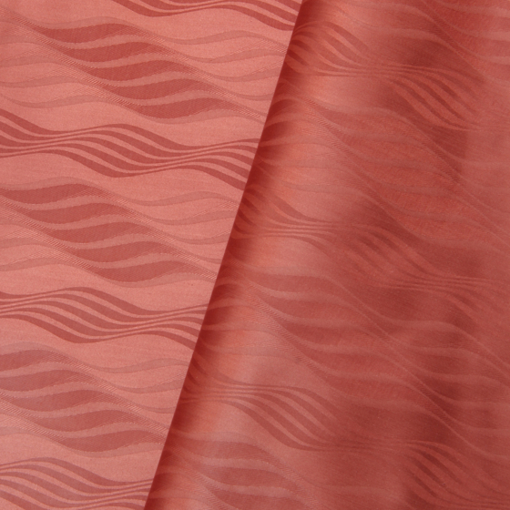 Photo produit d'un Bazin Super Magnum orange avec motifs de vagues